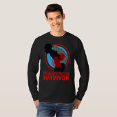 Tummy Ache Survivor IBS Stomach Ache Tシャツ (正面フル)