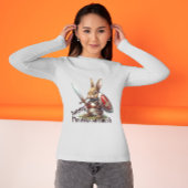Tummy Troubles Survivor – Brave Bunny Edition Tシャツ