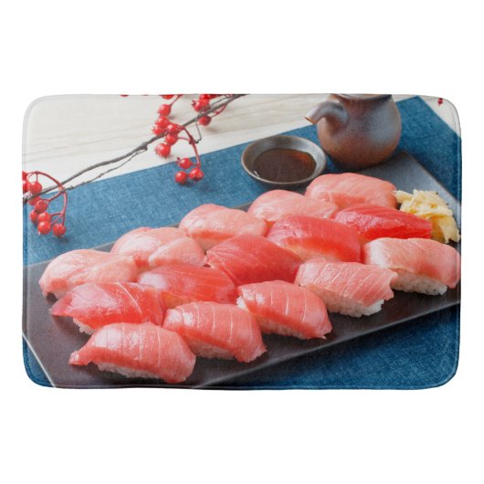 Tuna Celebration Bath Mat – SUSHIMI Collection バスマット (正面)