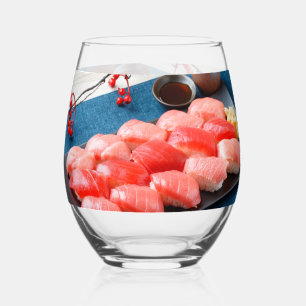 Tuna Celebration Wine Glass – SUSHIMI Collection ステムなしワイングラス