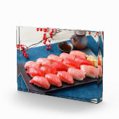 Tuna Dream – Elegant Red & Blue Photo Block フォトブロック (右)