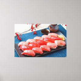 Tuna Harmony – Japanese Sushi Canvas キャンバスプリント