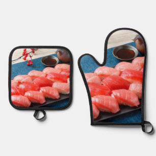 Tuna Lover’s Duo – Bold Flavors for Bold Cooking 鍋つかみ&鍋敷きセット