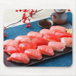 Tuna Lover’s Feast – Bold Sushi Mouse Pad マウスパッド