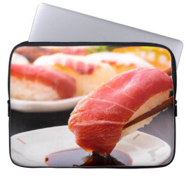 Tuna Moment – Laptop Sleeve with Sushi Photo Art ラップトップスリーブ