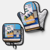 Tuna Tarts 鍋つかみ&鍋敷きセット (正面/裏面)