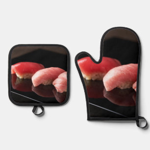 Tuna Trio Heat Set – Minimalist & Rich 鍋つかみ&鍋敷きセット