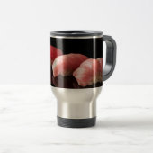 Tuna Trio – Refined Sushi Reflection Travel Mug トラベルマグ (正面右)