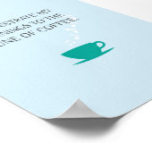 Tune of Coffeeプリント5 in x 7 in ポスター (角)