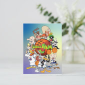 TUNE SQUAD™グループ宇宙JAM™ロゴ インビテーションポストカード (スタンド正面)