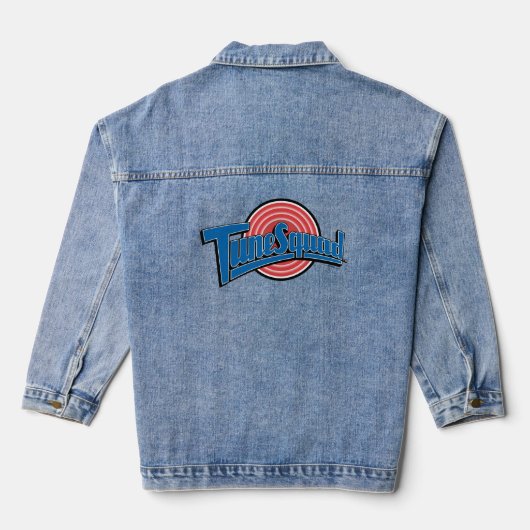 TUNE SQUAD™ユニフォームのロゴ デニムジャケット (裏面)