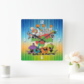 TUNE SQUAD™対モンスターズ スクエア壁時計 (ホーム)