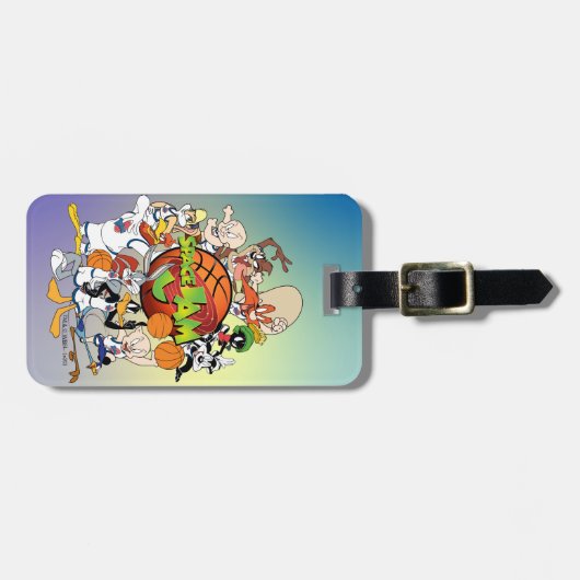 TUNE SQUAD™ Group宇宙JAM™ロゴ ラゲッジタグ (正面横)