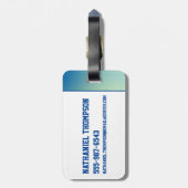 TUNE SQUAD™ Group宇宙JAM™ロゴ ラゲッジタグ (裏面縦)