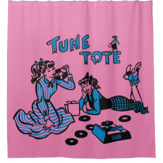 Tune Tote shower curtain シャワーカーテン