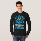 Tuning Car Repairing Cars Mechanic Tools Car Dad Tシャツ (正面フル)