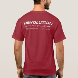 Tuning Revolution - Witte tekst - Facebook Tシャツ