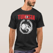 Tunisia Ping Pong  Tunisia Table Tennis Team Suppo Tシャツ (正面)