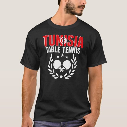 Tunisia Ping Pong   Tunisian Table Tennis Team Sup Tシャツ (正面)