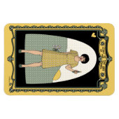 Tunnel_A_4x6冷蔵庫の端の光 マグネット (横)