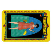 Tunnel_B_4x6冷蔵庫の端の光 マグネット (横)