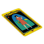 Tunnel_B_4x6冷蔵庫の端の光 マグネット (右側)