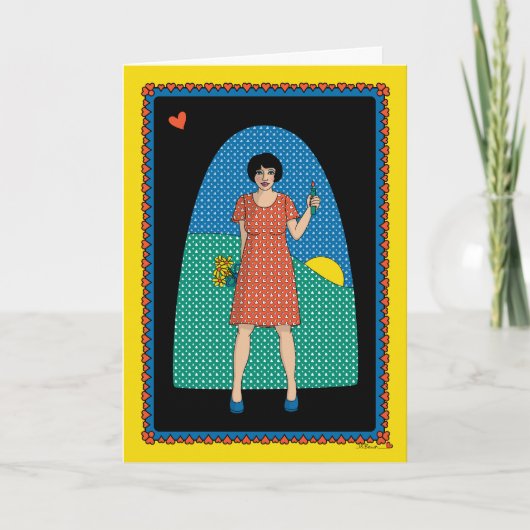 Tunnel_B_Greetingの最後のライト カード (正面)