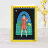 Tunnel_B_Greetingの最後のライト カード (黄色い花)