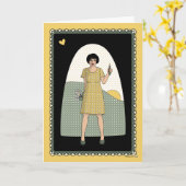 Tunnel_C_Greetingの最後のライト カード (黄色い花)