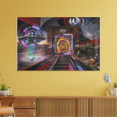 Tunnel Home キャンバスプリント (インサイチュ (リビング))