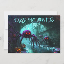 Tunnel of Terrors Card 招待状