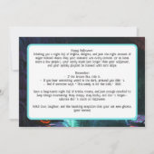 Tunnel of Terrors Card 招待状 (裏面)