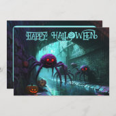 Tunnel of Terrors Card 招待状 (正面/裏面)