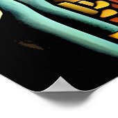 Tunnelvision Iアートプリント(文字なし) ポスター (角)