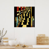 Tunnelvision Iアートプリント(文字なし) ポスター (キッチン)