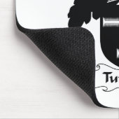 Tunstallの家紋 マウスパッド (コーナー)