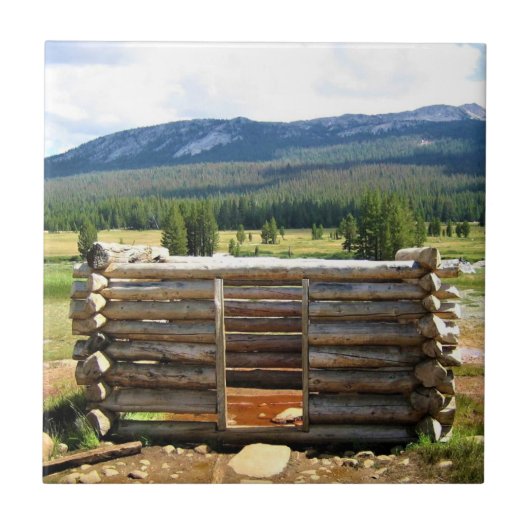 Tuolumne Meadows, Yosemite, CAのホット春 タイル (正面)