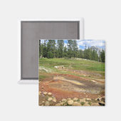 Tuolumne Meadows, Yosemite, CAのホット春 マグネット (正面/裏面)