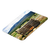 Tuolumne Meadows, Yosemite, CAのホット春 マグネット (左側)