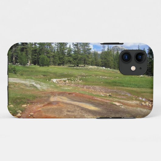 Tuolumne Meadows, Yosemite, CAのホット春 Case-Mate iPhoneケース (裏面(横))