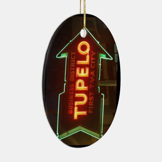 Tupeloのクリスマスのオーナメント セラミックオーナメント (右)