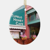 Tupeloの蜂蜜のカフェ、アシュビル、ノースカロライナ、Ornamen セラミックオーナメント (右)