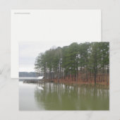 Tupelo Lakeside Reflections 風景写真 ポストカード (正面/裏面)