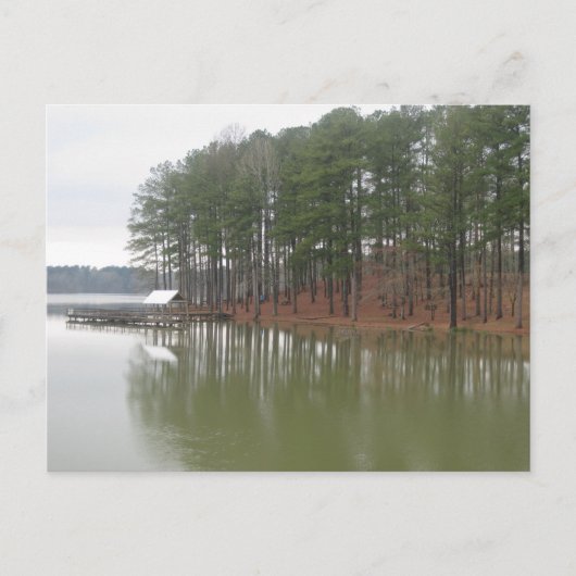 Tupelo Lakeside Reflections 風景写真 ポストカード (正面)