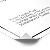 Tupolev Tu-95 – 飛行機の設計図プランBD フォトプリント (角)