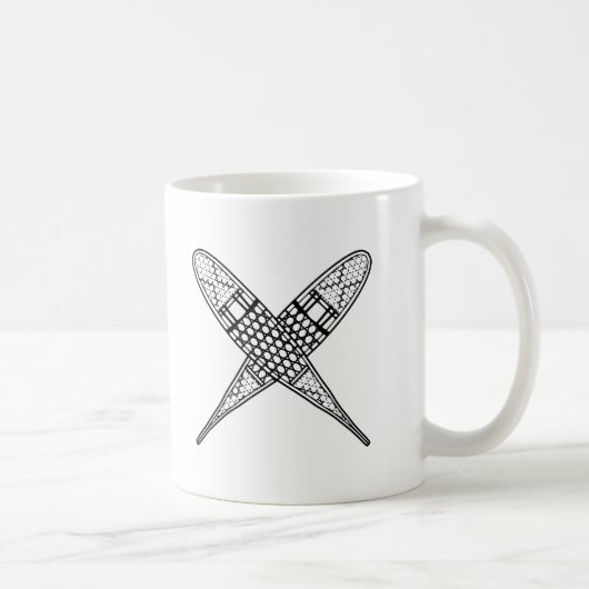 Tupper湖は-かんじき呼んでいます マグカップ (右)