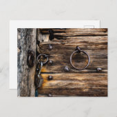 Tür mit Schloss ポストカード (正面/裏面)