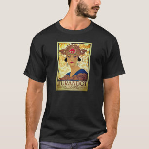 Turandotのポスター – Giacomo Puccini Tシャツ
