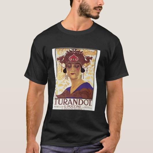 Turandot Vintage Graphic Tシャツ (正面)