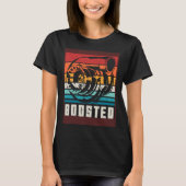 Turbo Car Boosted Car  Car Racing Tシャツ (正面)